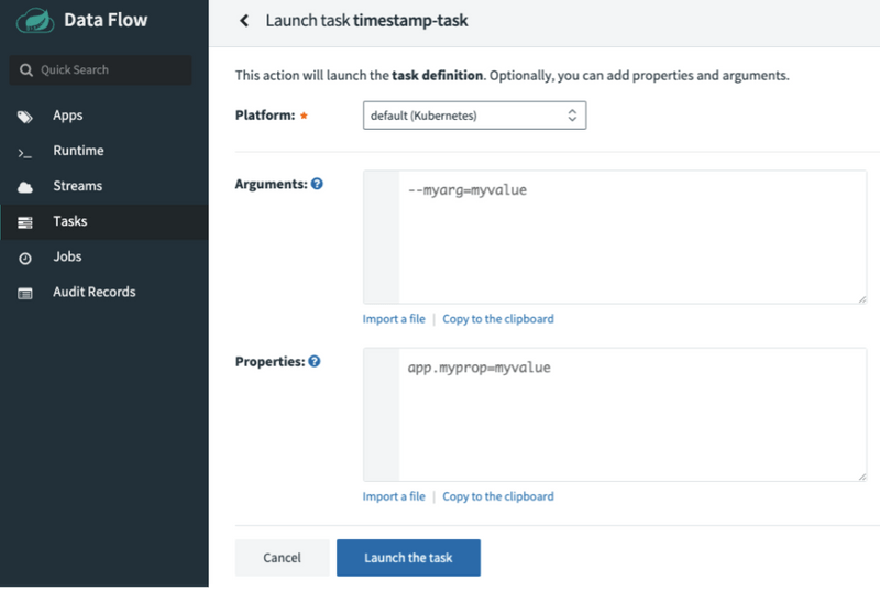 Launch timestamp-task-platform-select