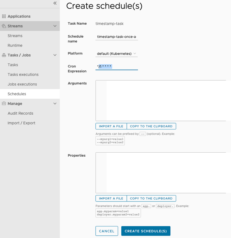 Schedule Batch App Kubernetes